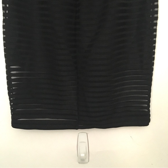 Bebe Shadow Stripe Midi Skirt - Picture 3 of 6